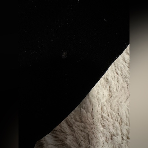 Vintage 90’s George Black Floral Velvet Layered Long Sleeve Cardigan Top - Picture 10 of 10